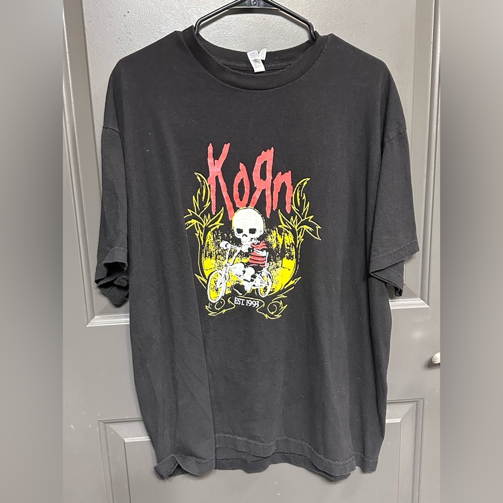 Korn Band XL Unisex Short Sleeve Merch